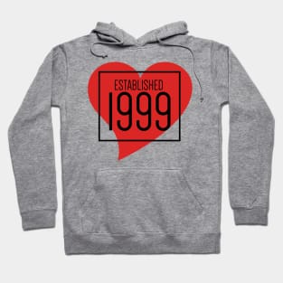 Established 1999- year of birth Hoodie